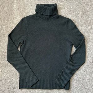 Aqua Cashmere Turtleneck Sweater